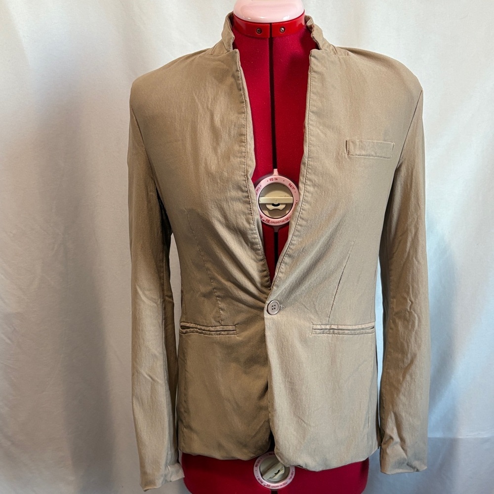 UK2LA Men's Light Tan Jacket